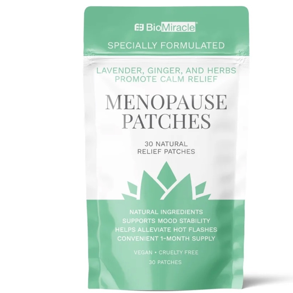 BioMiracle | Menopause Patches Each Pack 30 Natural Relief Patches Bundle for 5